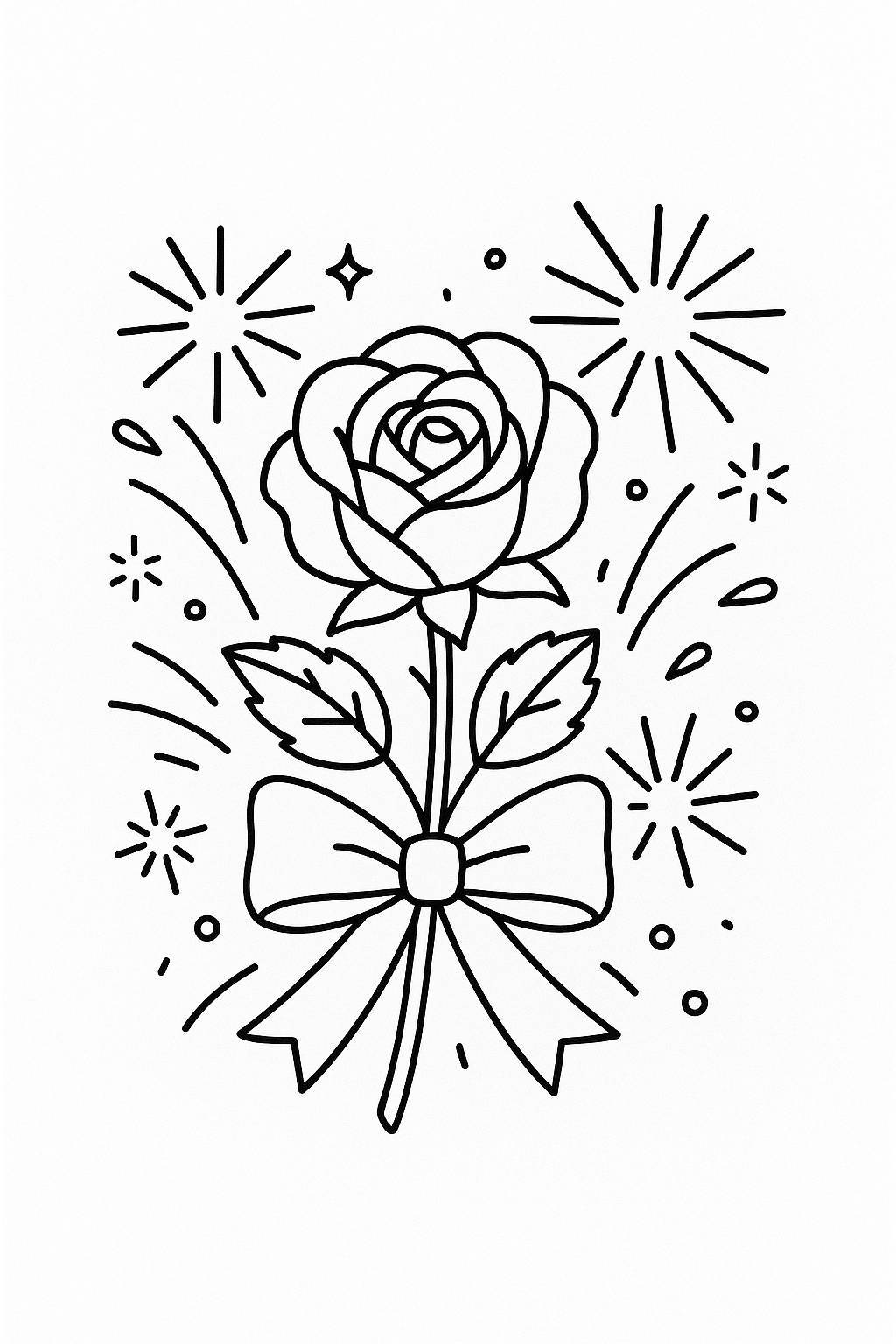 Beautiful Rose Coloring Pages for Kids 2026 - Creative and Fun