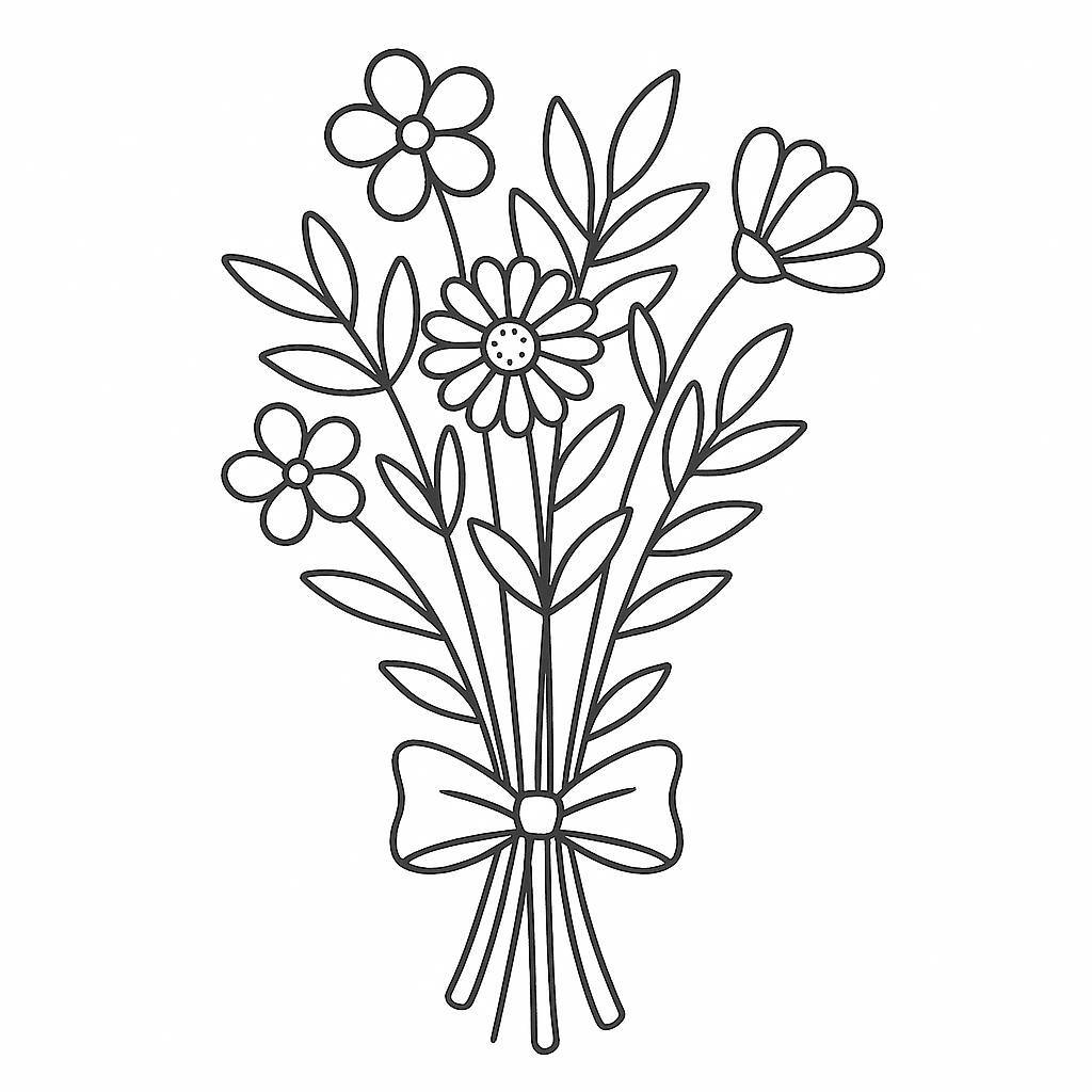 Natural Flower Bouquet