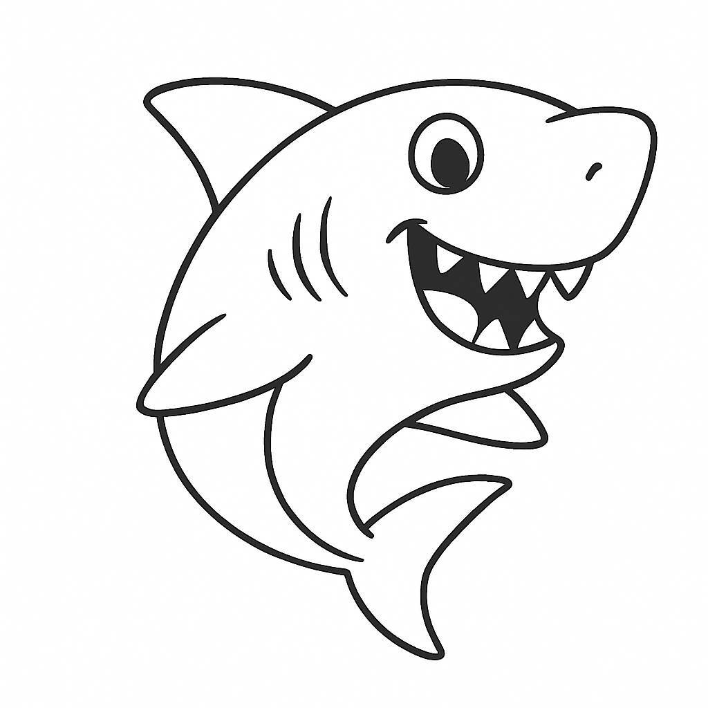 Cartoon Shark