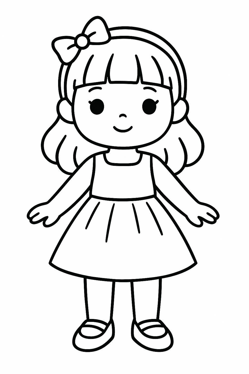 Coloring Doll Toy
