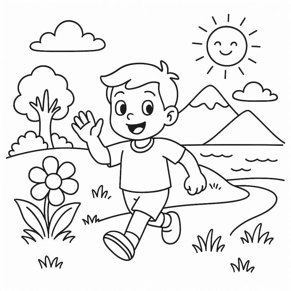 Cartoon Coloring Pages for Kids 2026 - Free Download