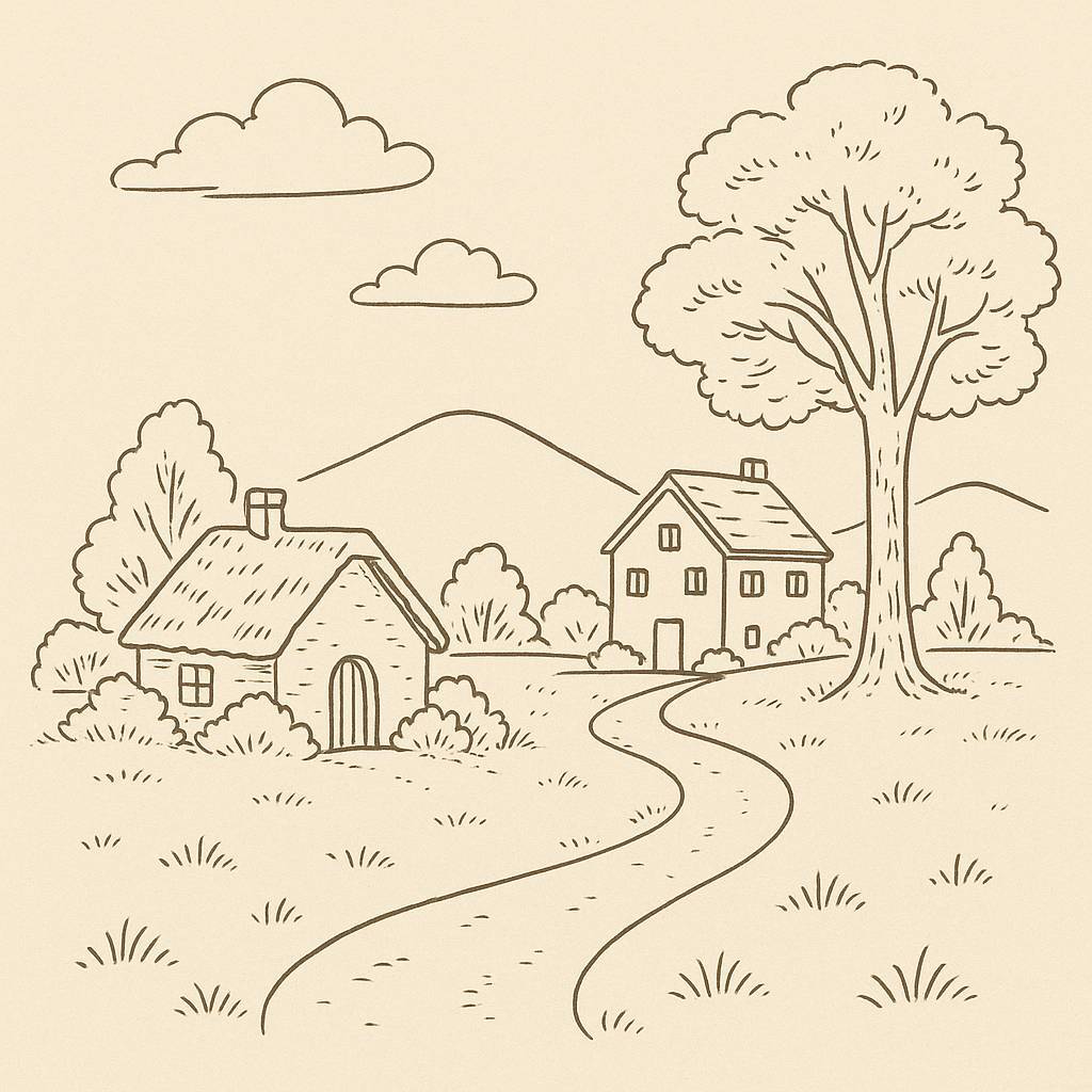 Countryside Coloring Pages for Kids 2026