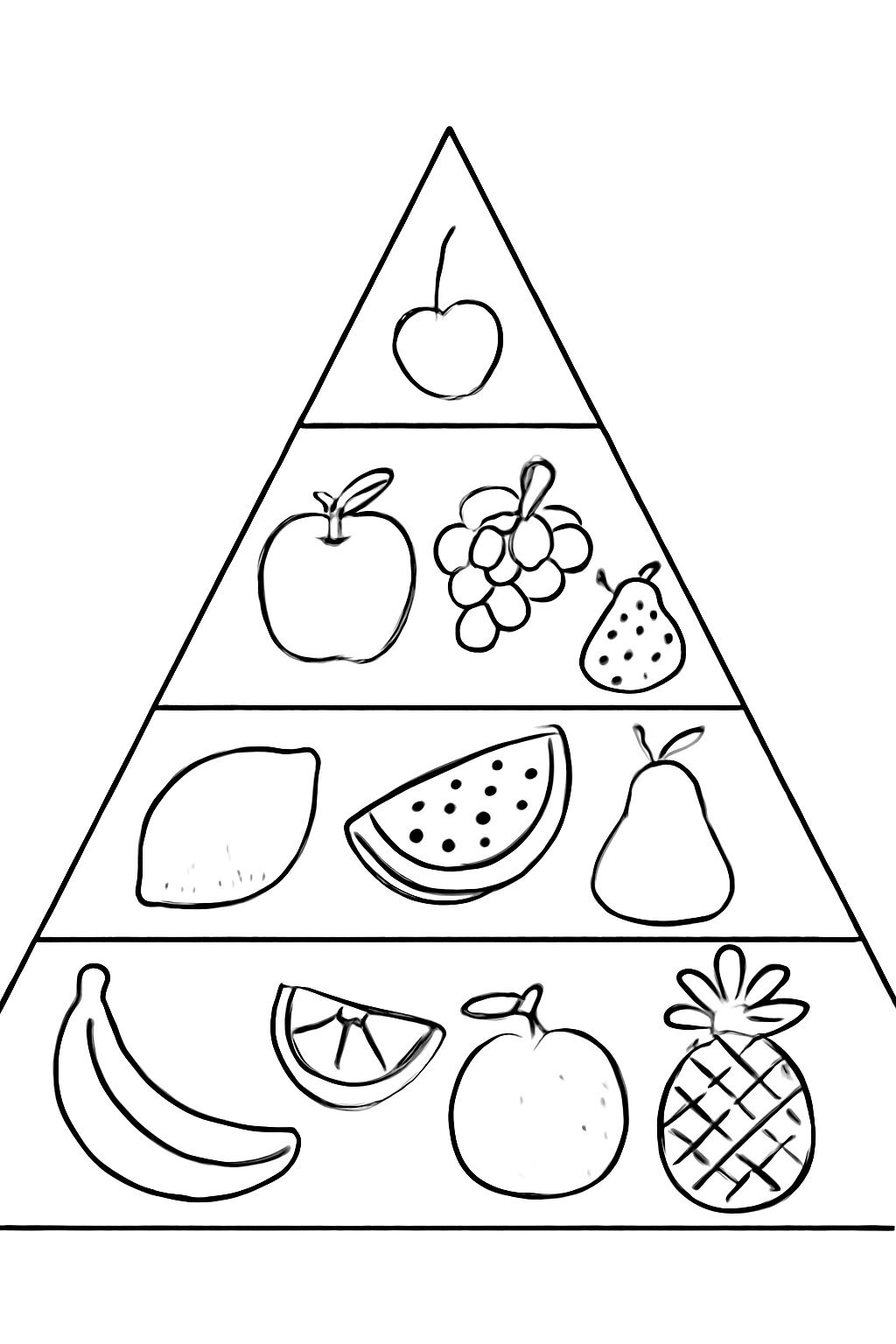 Fruit-Themed Nutrition Tower