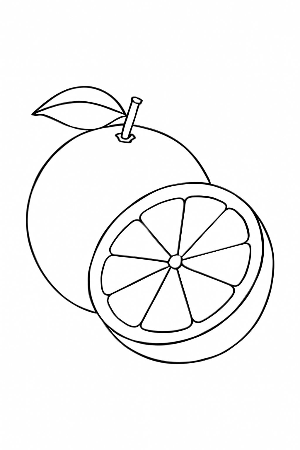 Halved Orange