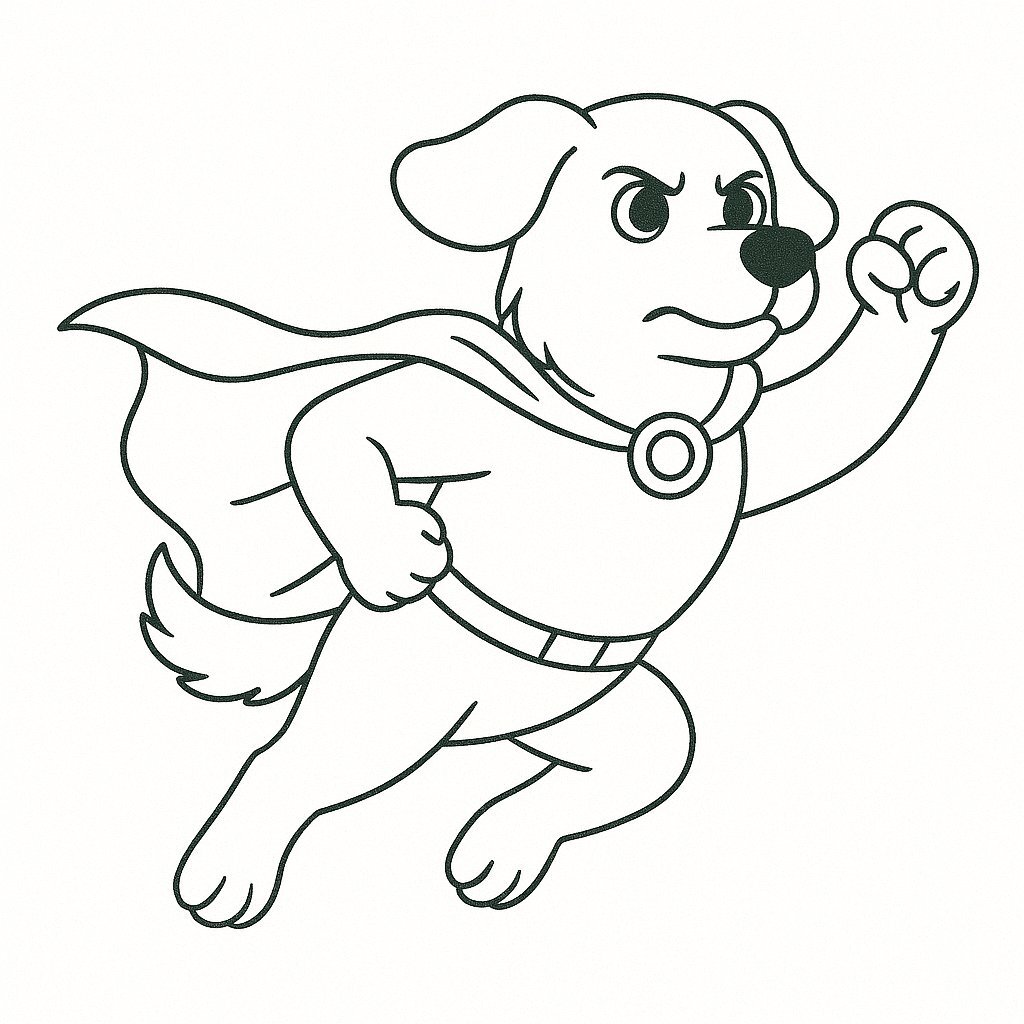 Superhero Rescue Dog