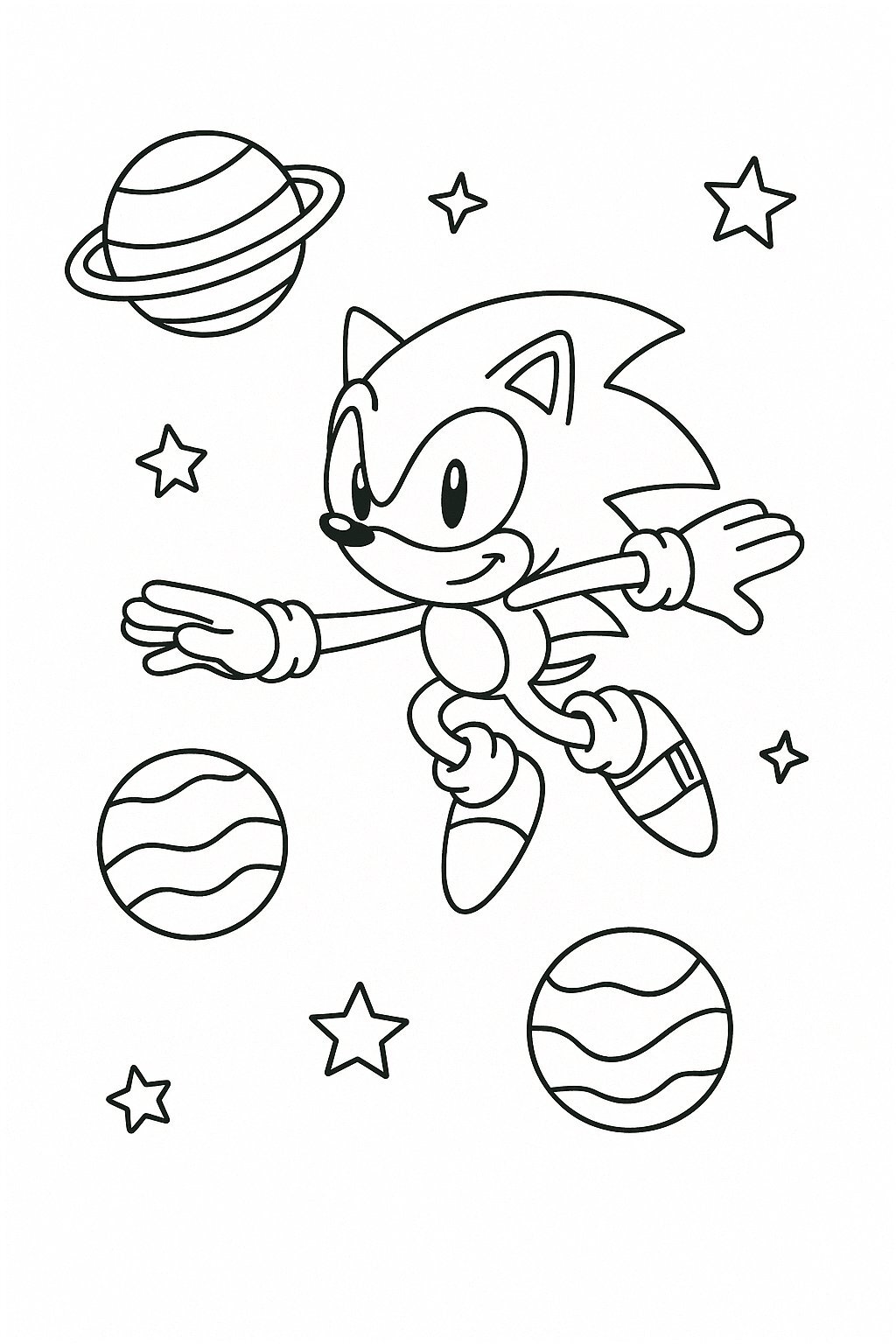 Sonic Coloring Pages for Kids 2026 | Free Printable Sonic PDF Sheets