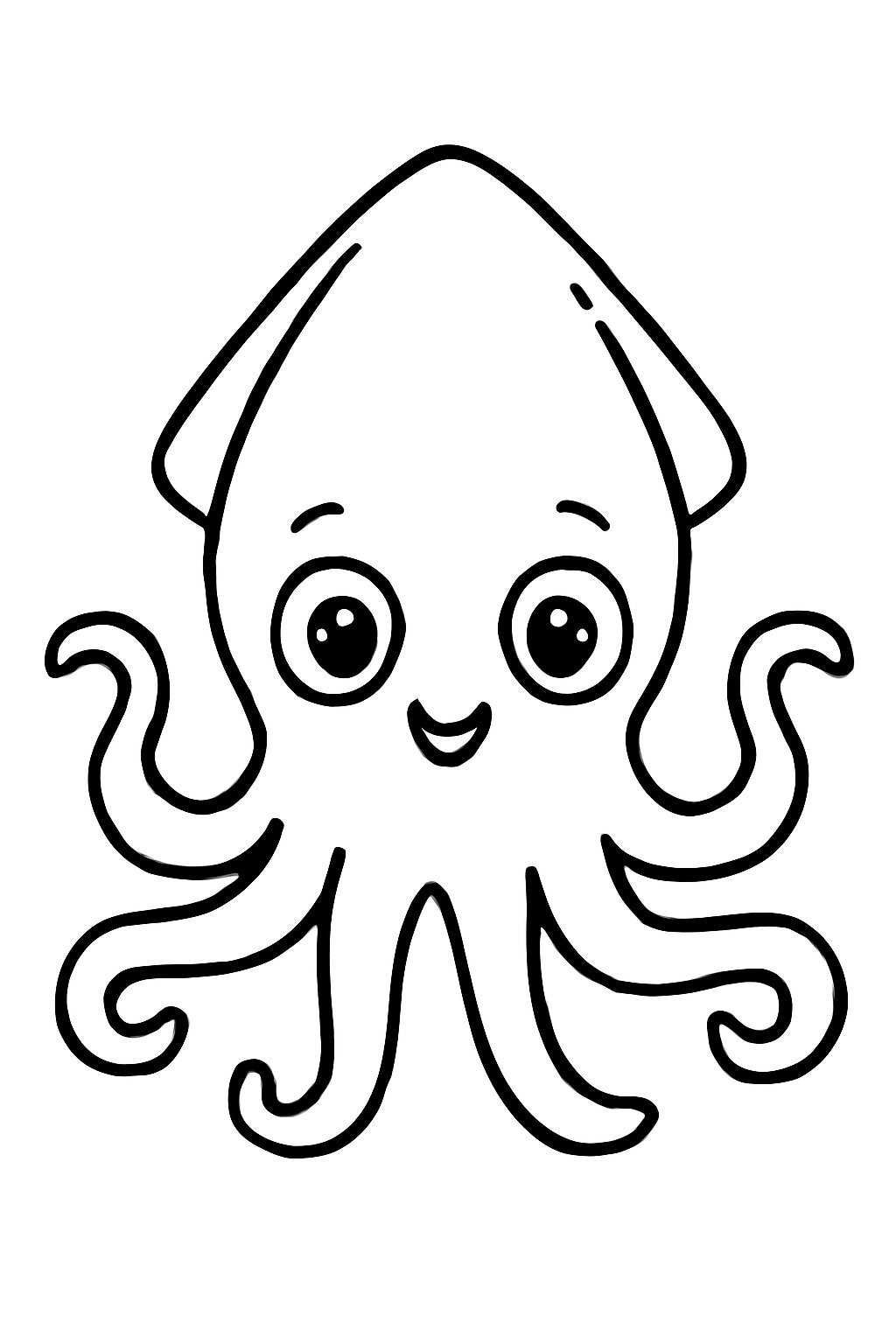 Cartoon Octopus Style