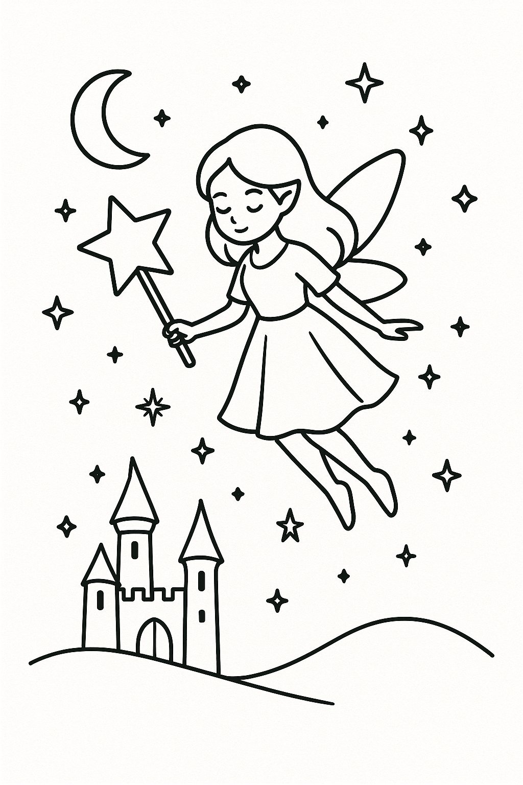 The Star in the Fairy Tale Painting