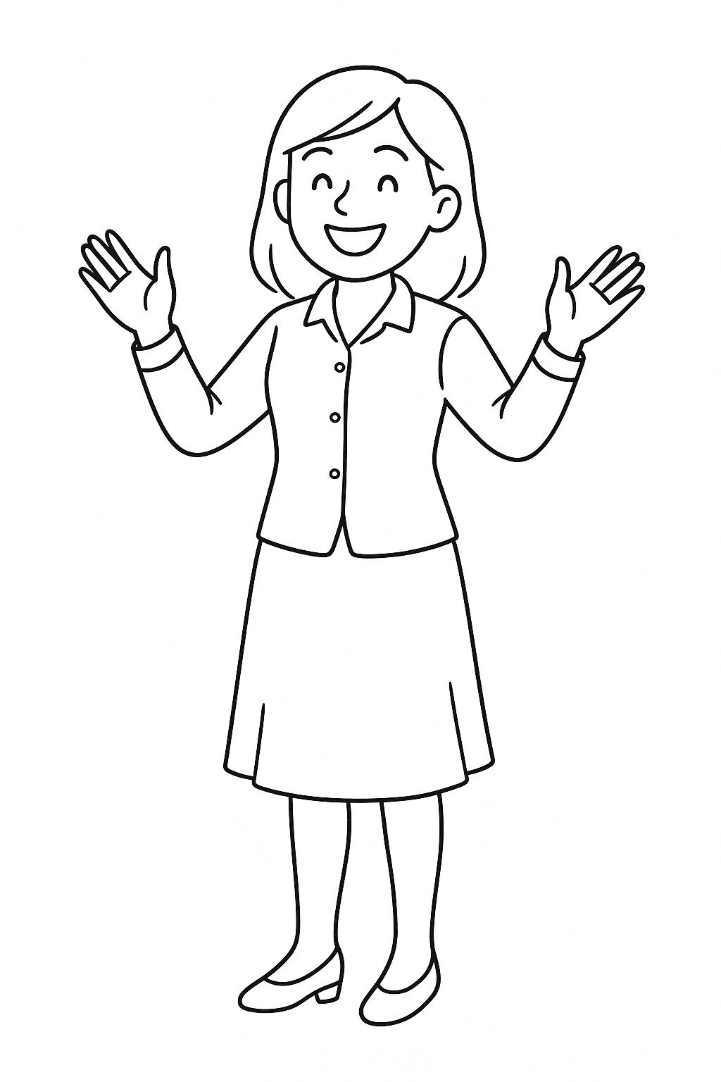 Cheerful Teacher
