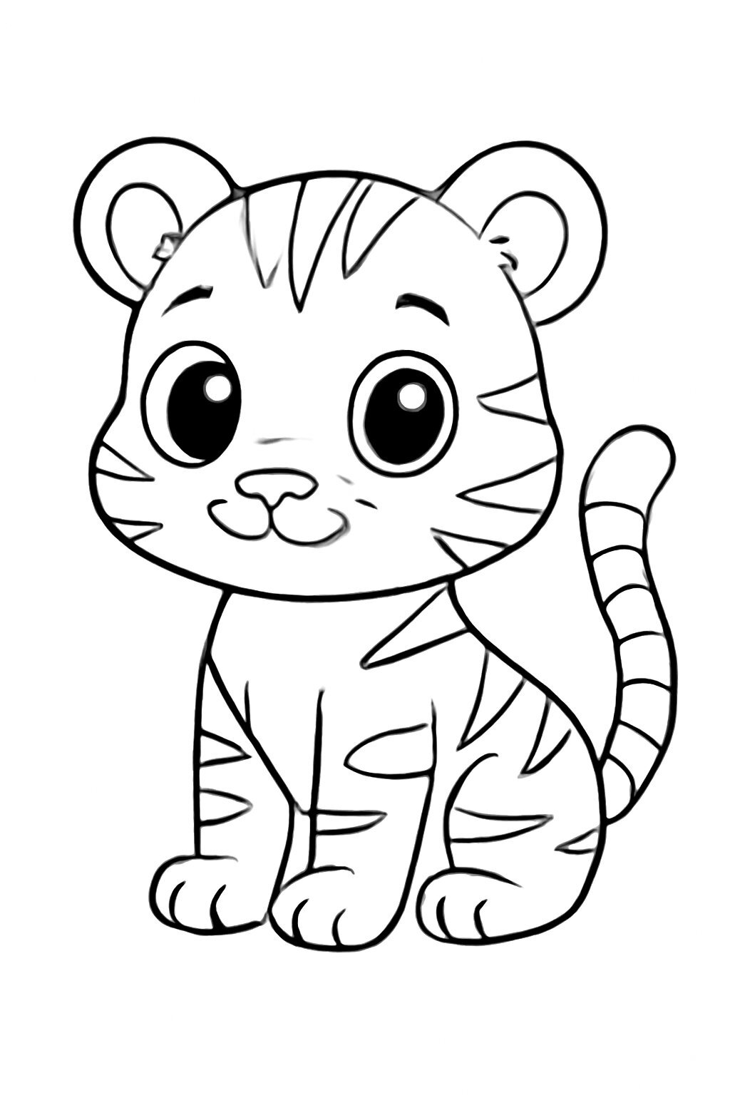 Cute Tiger Cub