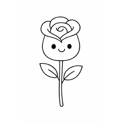 Beautiful Rose Coloring Pages for Kids 2026 - Creative and Fun