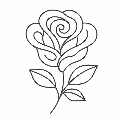 Beautiful Rose Coloring Pages for Kids 2026 - Creative and Fun