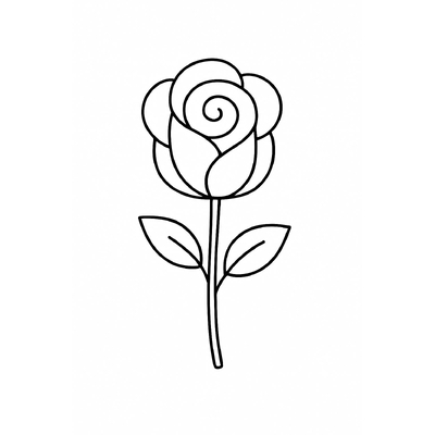 Beautiful Rose Coloring Pages for Kids 2026 - Creative and Fun