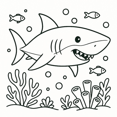 Best Shark Coloring Pages for Kids 2026 - Creative and Fun