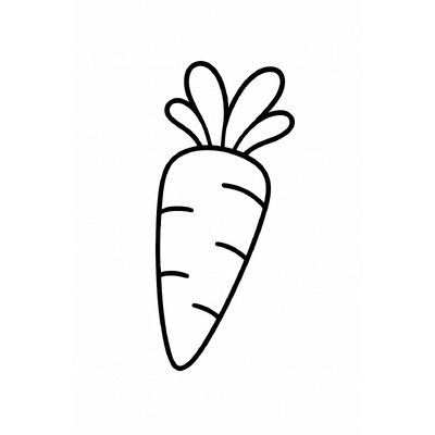 Carrot Coloring Pages for Kids 2026 - Most Beautiful Images and PDF