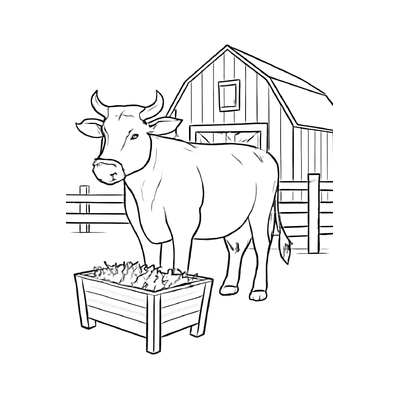 Cow Coloring Pages 2026 - Farm Animal Coloring Sheets for Kids PDF