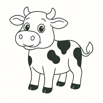 Cow Coloring Pages 2026 - Farm Animal Coloring Sheets for Kids PDF