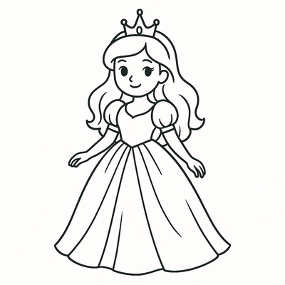 Creative Princess Coloring Pictures for Kids 2026 - Beautiful and Fun