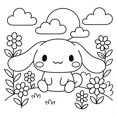 Cute Cinnamoroll Coloring Pages for Kids 2026