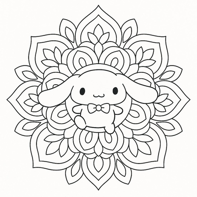 Cute Cinnamoroll Coloring Pages for Kids 2026