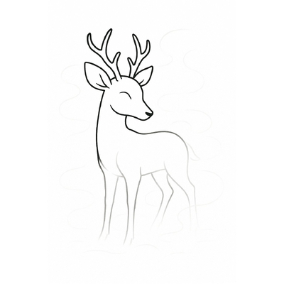 Deer Coloring Pages for Kids – Creative Fun 2026