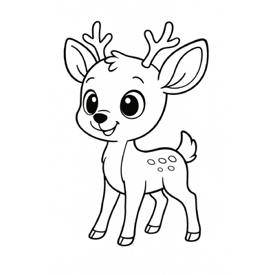 Deer Coloring Pages for Kids – Creative Fun 2026