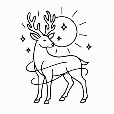 Deer Coloring Pages for Kids – Creative Fun 2026