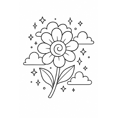Flower Coloring Pages for Mother’s Day for Kids 2026