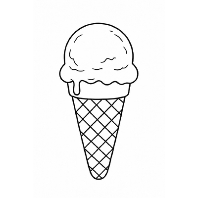 Ice Cream Coloring Pages for Kids 2026 - Dynamic Images and PDF