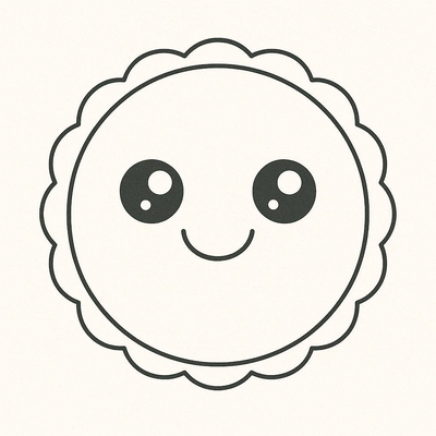 Mooncake Coloring Pages for Kids 2026 - Cute and Fun