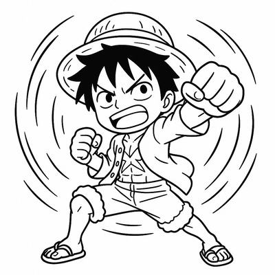 One Piece Coloring Pages for Kids 2026 | Printable PDF Coloring Sheets