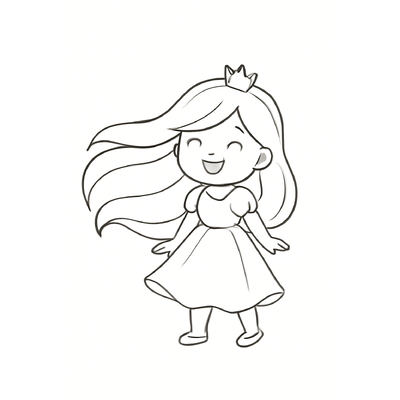 Rapunzel Coloring Pages for Kids 2026 - Princess Coloring PDF