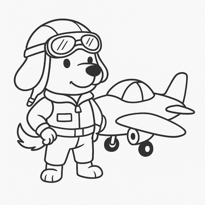 Rescue Dog Coloring Pages 2026 - Paw Patrol Coloring Sheets for Kids PDF