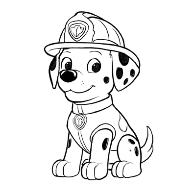 Rescue Dog Coloring Pages 2026 - Paw Patrol Coloring Sheets for Kids PDF