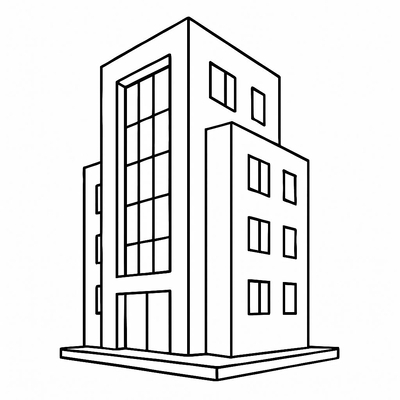Skyscraper Coloring Pages for Kids 2026