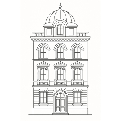 Skyscraper Coloring Pages for Kids 2026