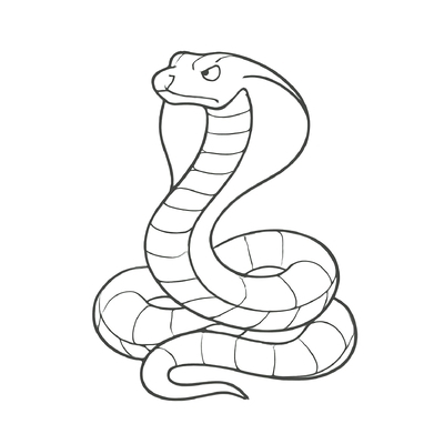 Snake Coloring Pages 2026 - Fun Snake Coloring Sheets for Kids PDF