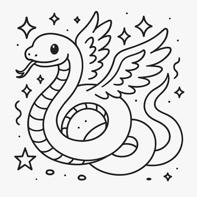 Snake Coloring Pages 2026 - Fun Snake Coloring Sheets for Kids PDF