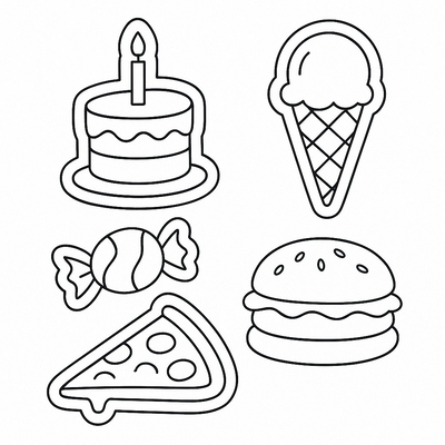 Sticker Coloring Pages for Kids 2026 | Creative Printable PDF Sheets