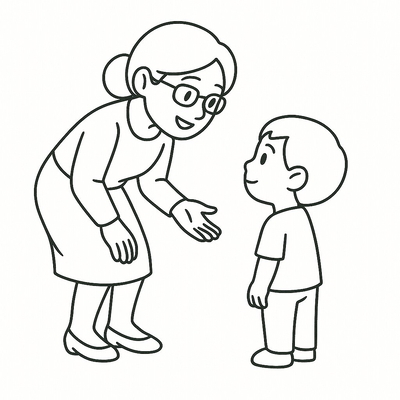 Teacher Portrait Coloring Pages 2026 - Printable Coloring Sheets for Kids PDF