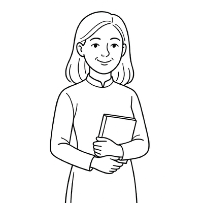 Teacher Portrait Coloring Pages 2026 - Printable Coloring Sheets for Kids PDF