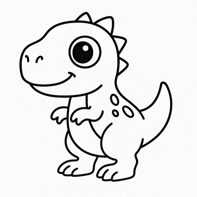 Tyrannosaurus Rex Coloring Pages for Kids 2026 – Free Download