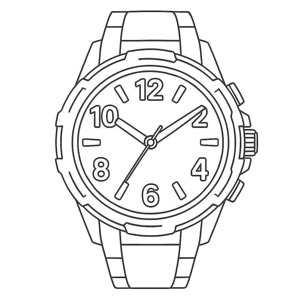 High-Energy Sports Watch Style