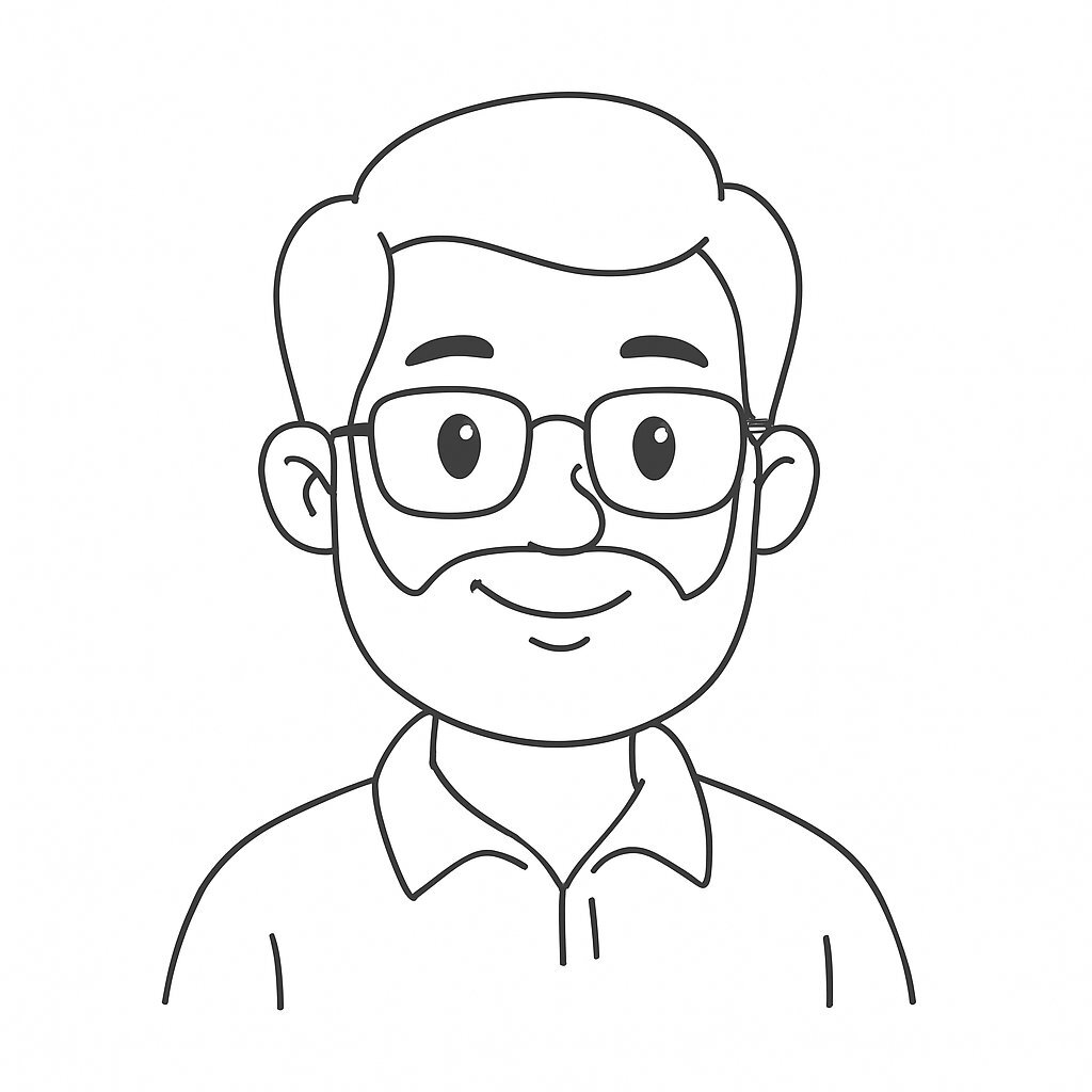 Cartoon Dad Portrait