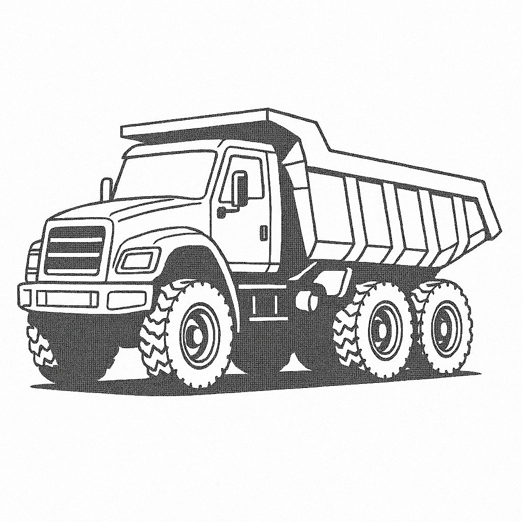 Terrain Dump Truck