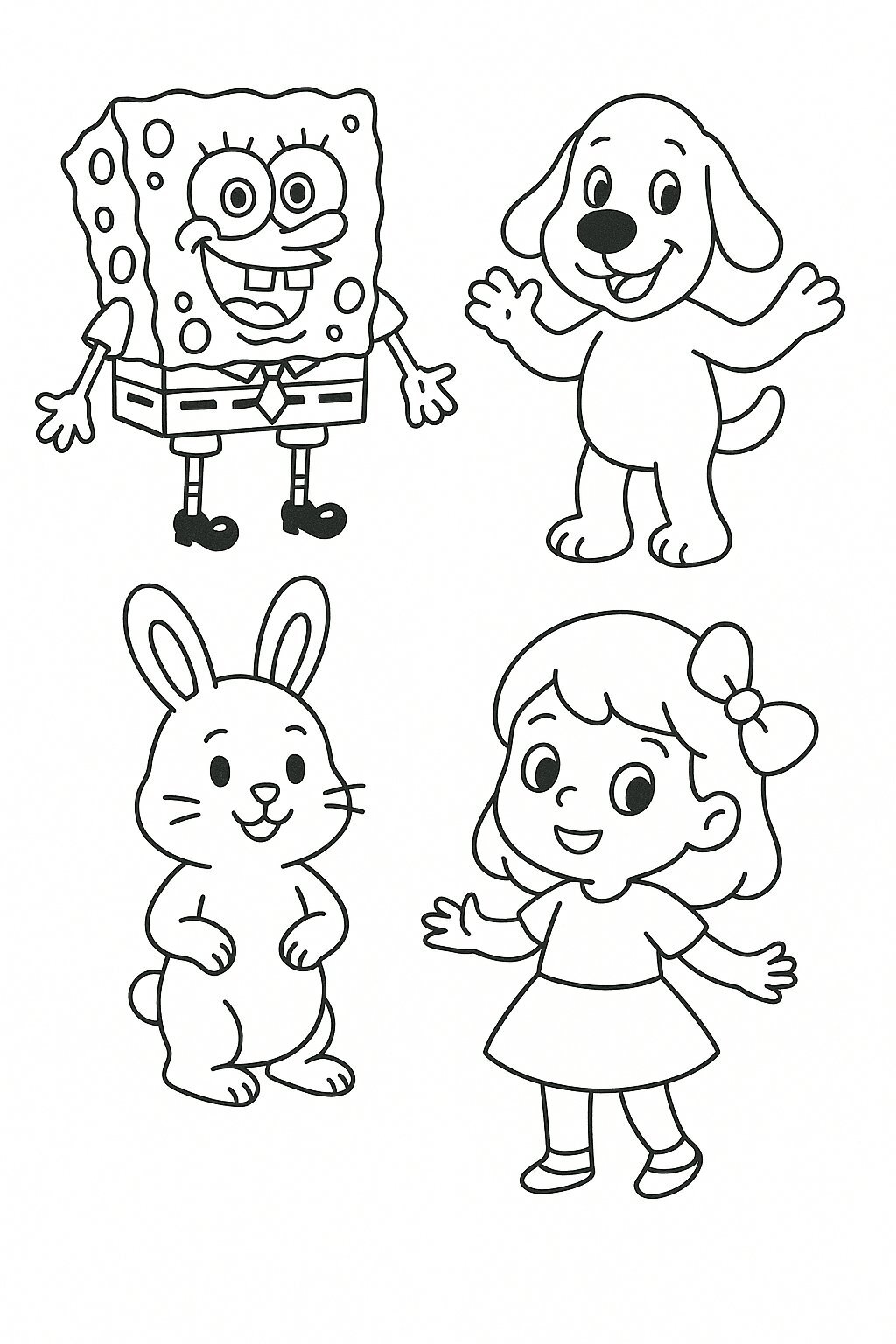Cartoon Coloring Game