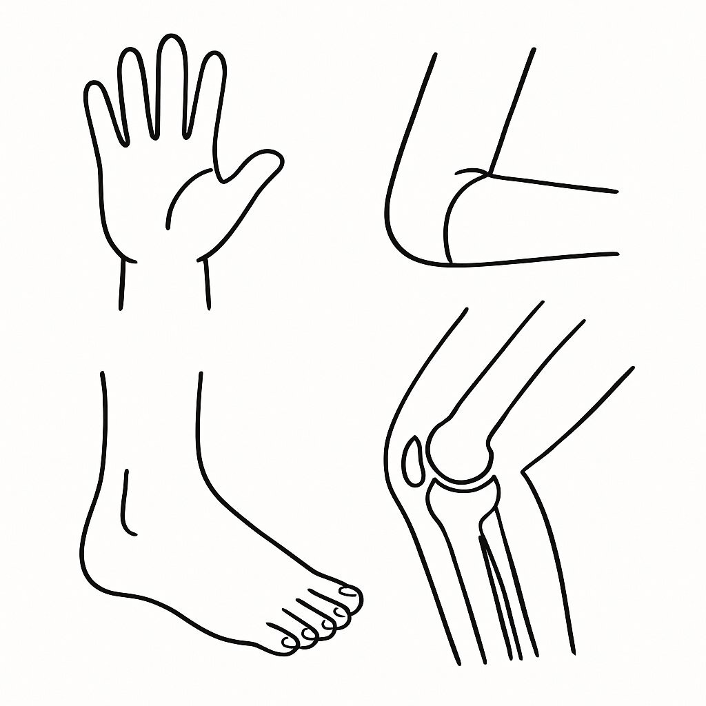 Arms, Legs, and Joints