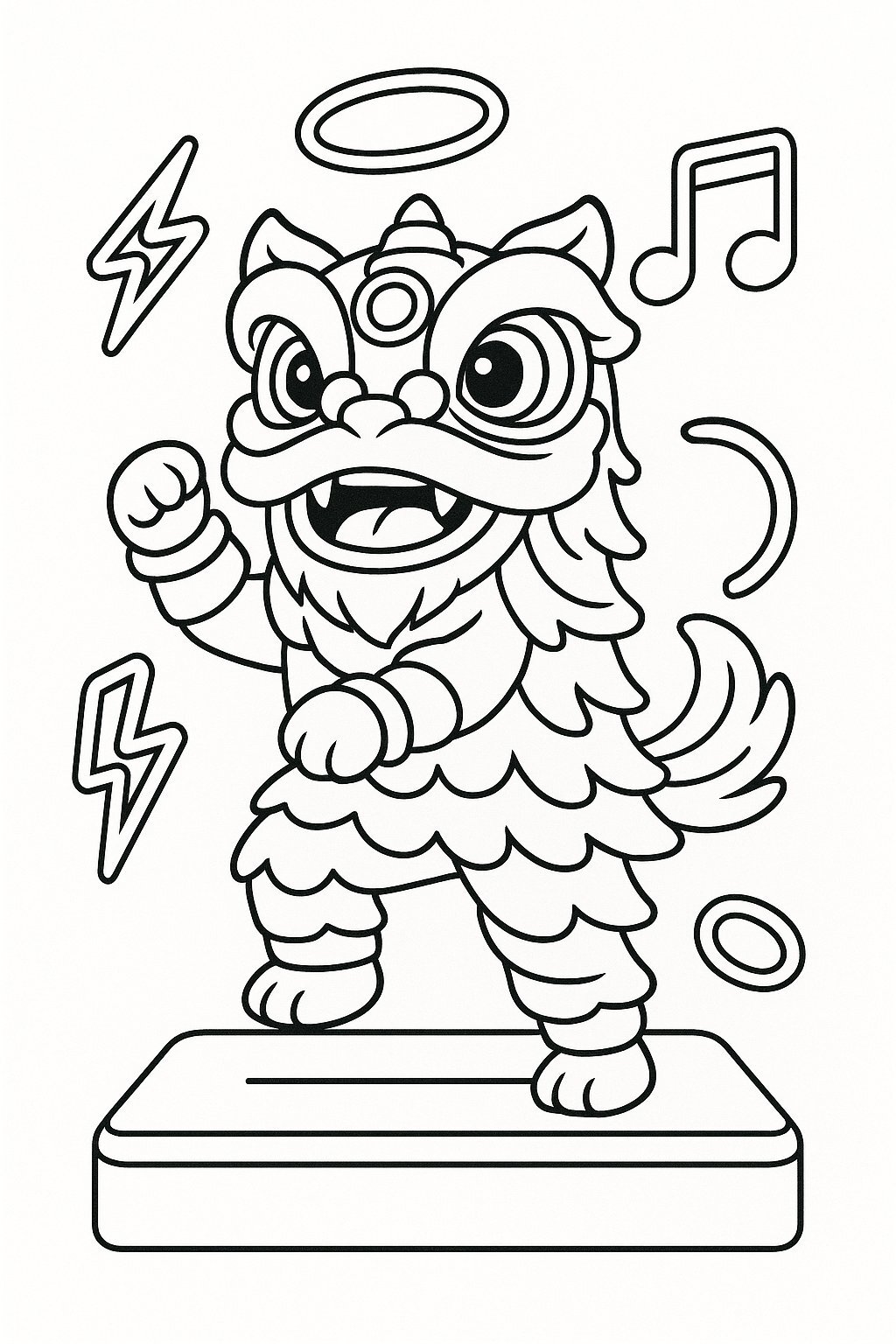 Modern Lion Dance Style
