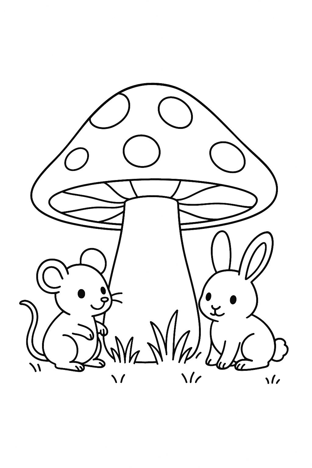Mushrooms and Small Animals