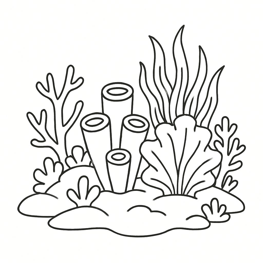 Sea Creatures Coloring Pages for Kids 2026